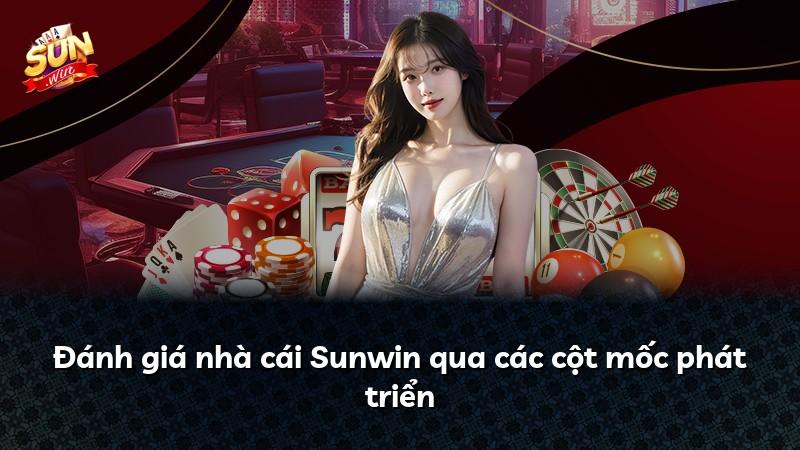 Đánh giá nhà cái Sunwin qua các cột mốc phát triển