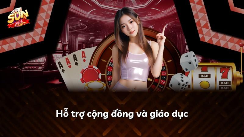 Hỗ trợ cộng đồng và giáo dục